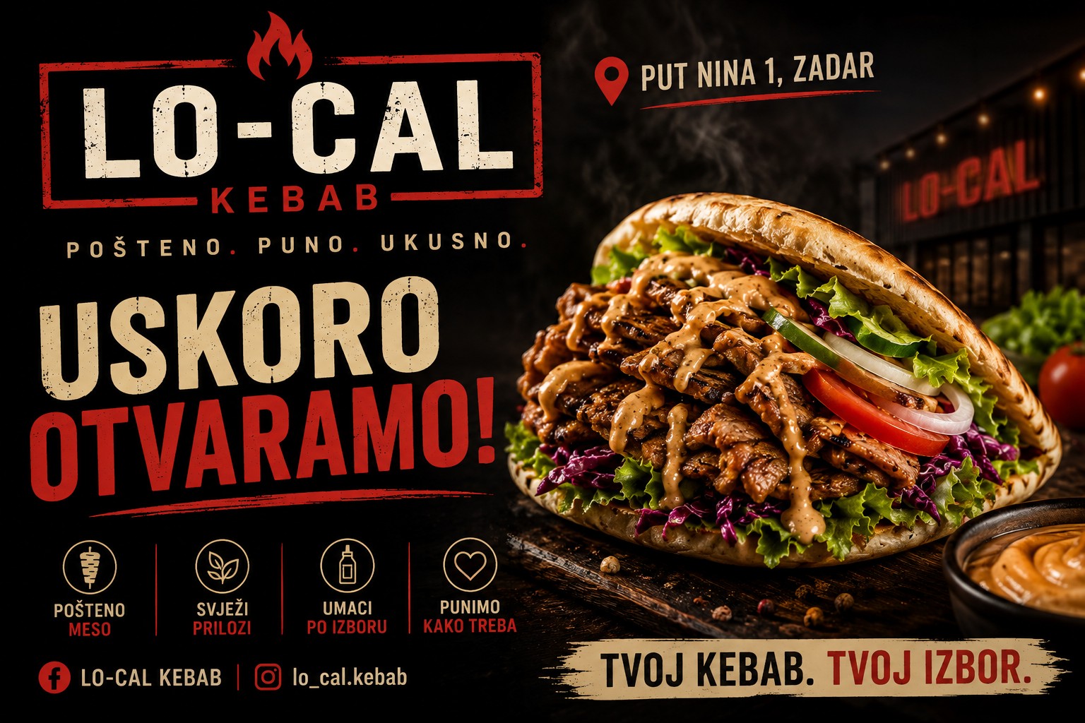 LO-CAL uskoro otvaramo